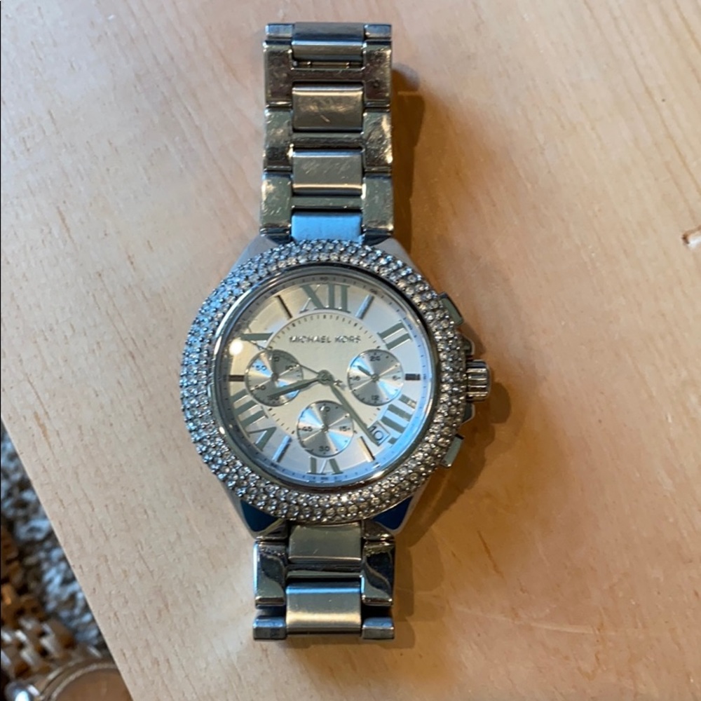 Silver Michael Kors watch
